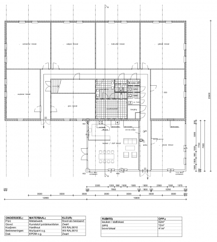 Plattegrond gebouw